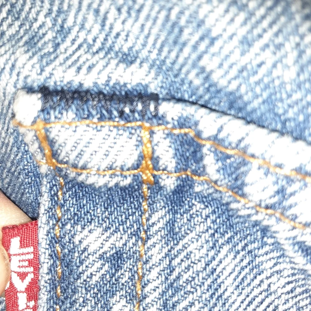 LEVI'S 512 JEANS WITH REFLECTIVE STRIPES, SIZE 40